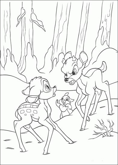 Bambi - Bambi - kolorowanka 51.GIF