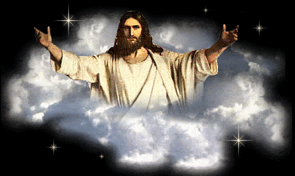 gify-Jezus - Jezus w chmurach.gif