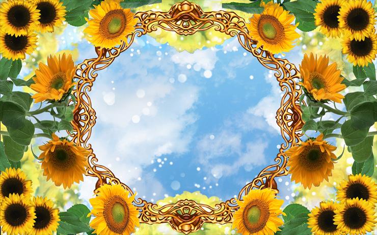 Kwiatowe - sunflowers_frame.png