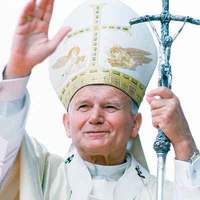 Jan Paweł II,święty - pope John Paul II.jpg