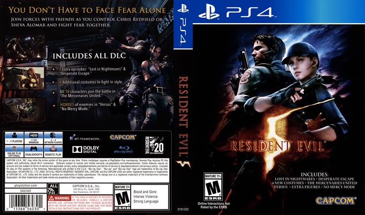  Covers PS4 - Resident Evil 5 PS4 - Cover.jpg