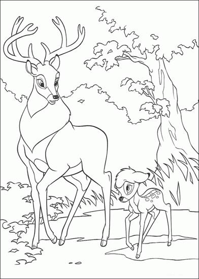 Bambi - Bambi - kolorowanka 90.GIF