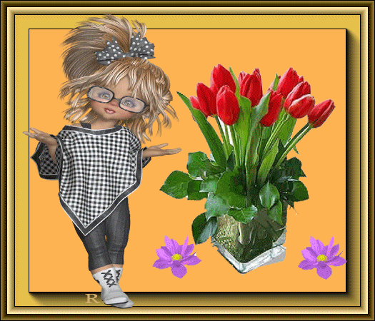 Marzec  2020  rok - tulipany--i--lalka.gif