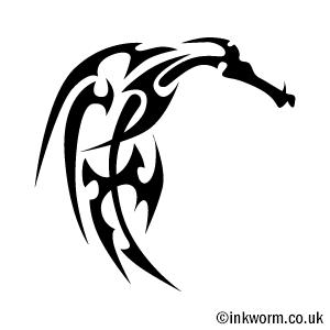 tatuaże - tribal_dragon.gif