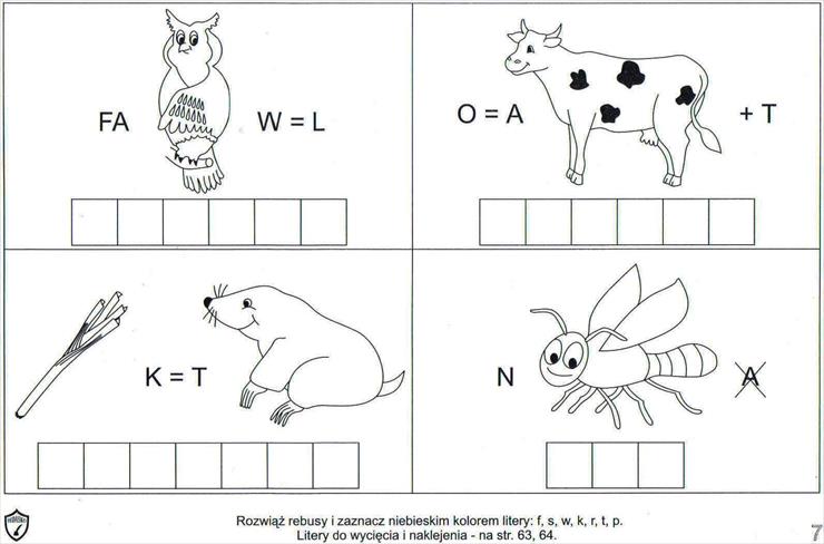  Kolorowanki - Krzyżówki Zagadki Dla Dzieci - Krzyżówki 22.jpg