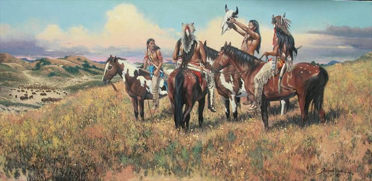 Indianie Równin Dakota Sioux i inni - Richard Luce_Song of Thanks.jpg